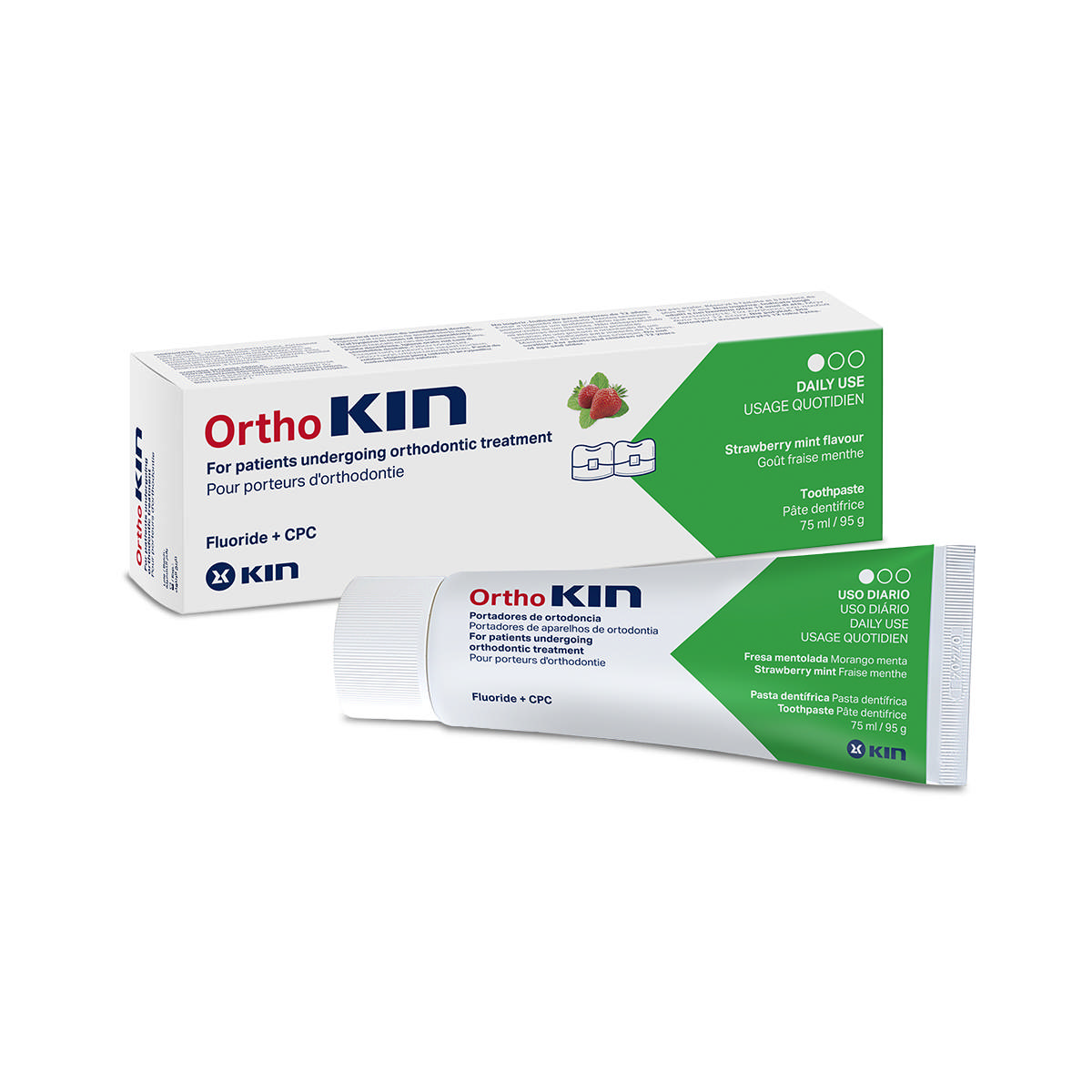 OrthoKIN Strawberry Mint 75 ml