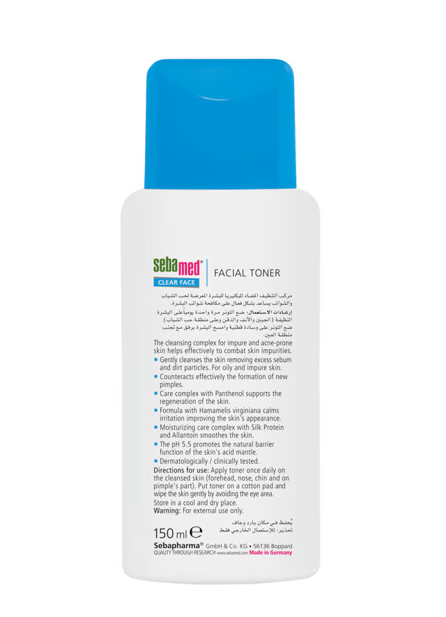 SEBAMED CLEAR FACE TONER 150 ML