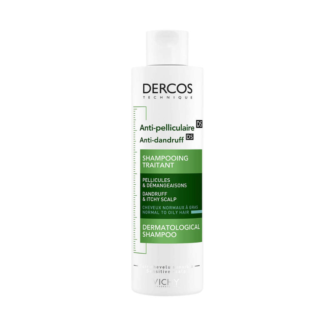 VICHY DERCOS ANTI-DANDRUFF SHAMPOO NORMAL TO OILY HAIR 200ML