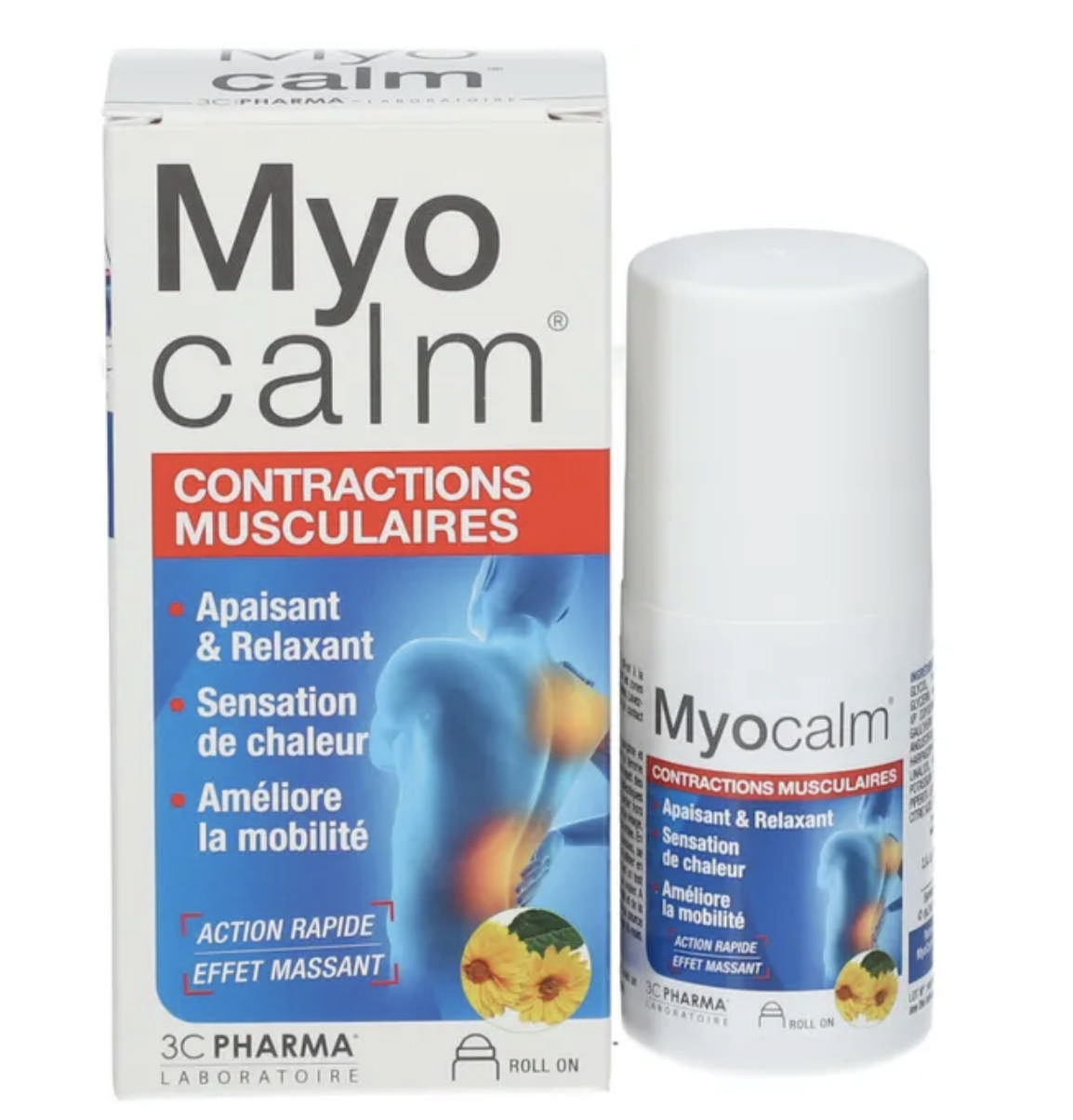 MYOCALM  MUSCLES CONTRACTIONS ROLLON