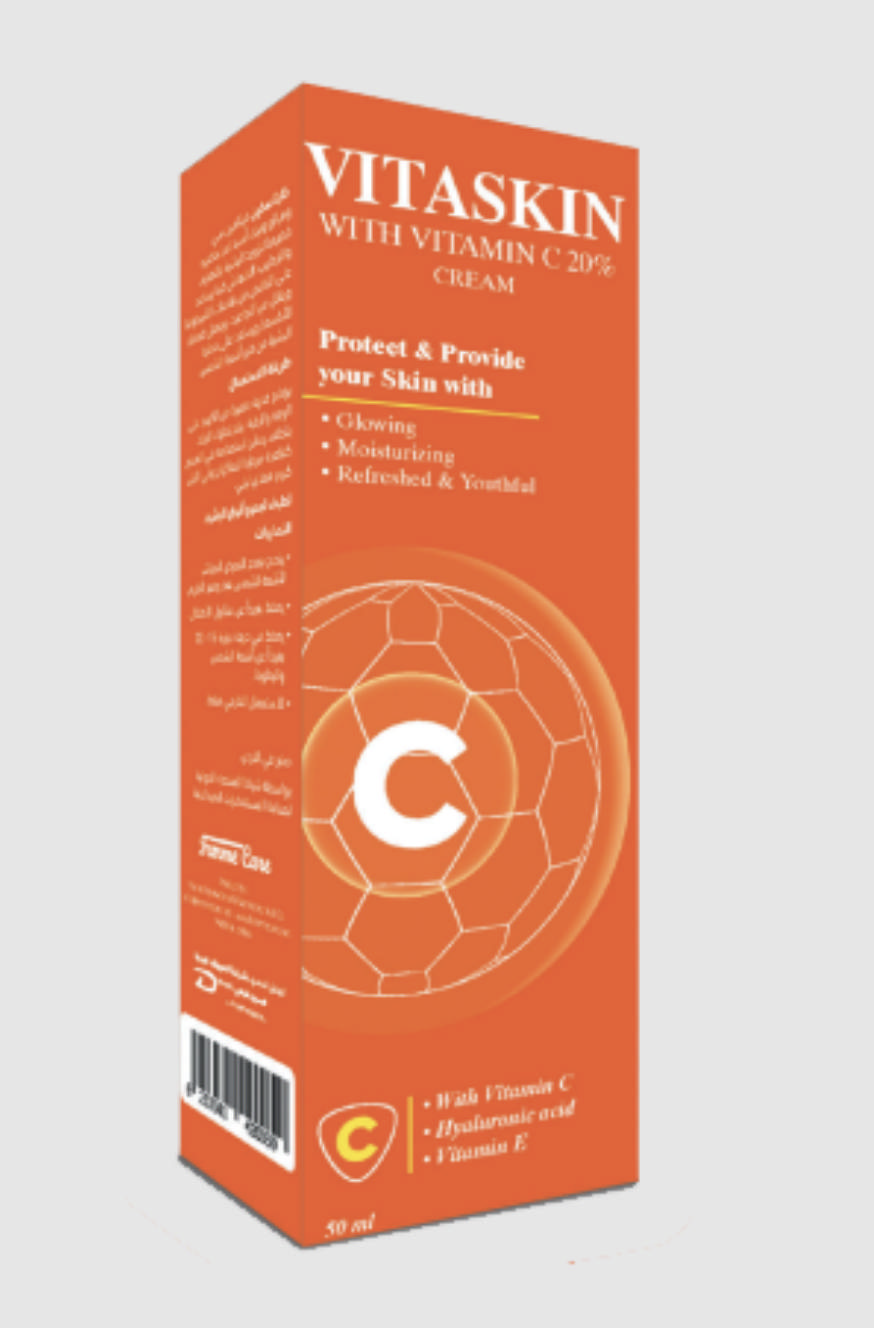 VITASKIN WITH VITAMIN C 20%CREAM 50ML 