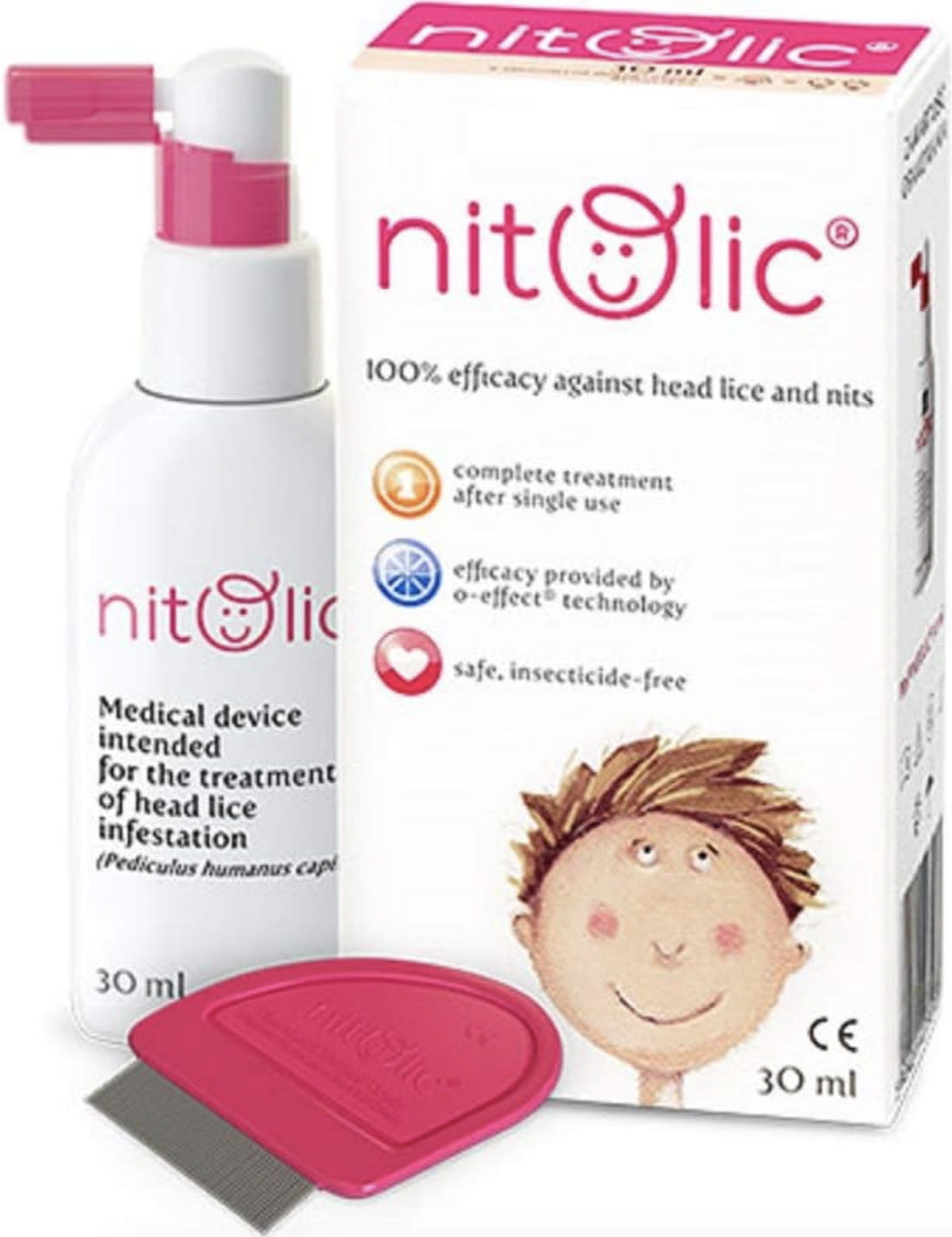NITOLIC WITH REMOVAL COMB  50ML ICB PHARMA 
