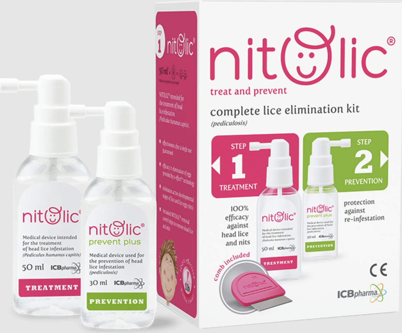 NITOLIC TREAT& PREVENT  50ML ICB PHARMA 