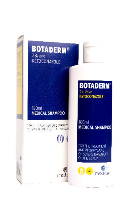 BOTADERM 2%(KETOCONAZOLE) SHAMPOO 180ML MEDICAIR 
