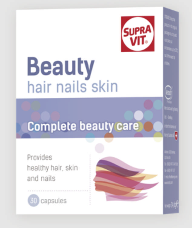 SUPRAVIT BEAUTY HAIR NAILS SKIN 30COMP 