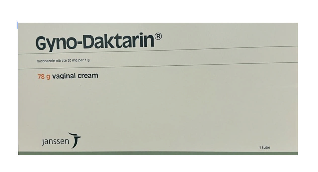Gyno-Daktarin vaginal cream78g  belgium,janssen
