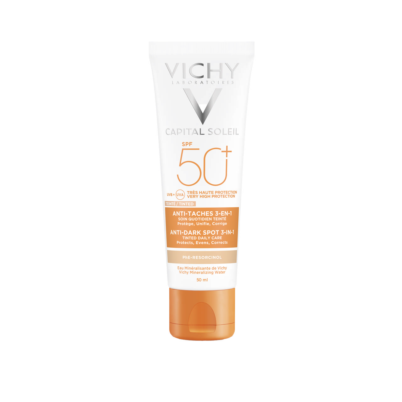 Vichy CAPITAL SOLEIL spf 50+ anti-dark spot 3-IN-1 50ML