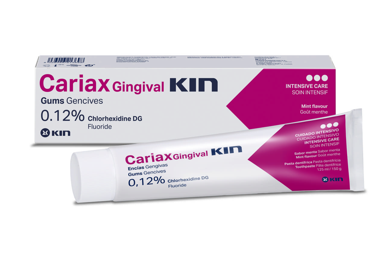 KIN Cariax Gingival 0.12% ToothPaste 75ml/90g