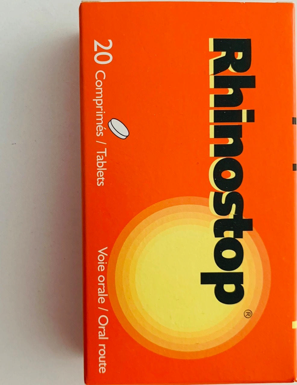 RHINOSTOP 20 TAB (Tunisia)