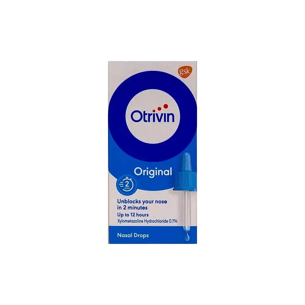 OTRIVINE 0.1% Nasal Drop 10ml Swiss ALDAWALIA