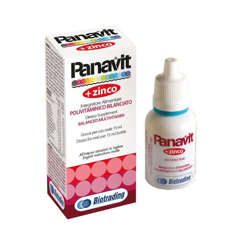 PANAVIT +ZINCO 15 ML BIOTRADING