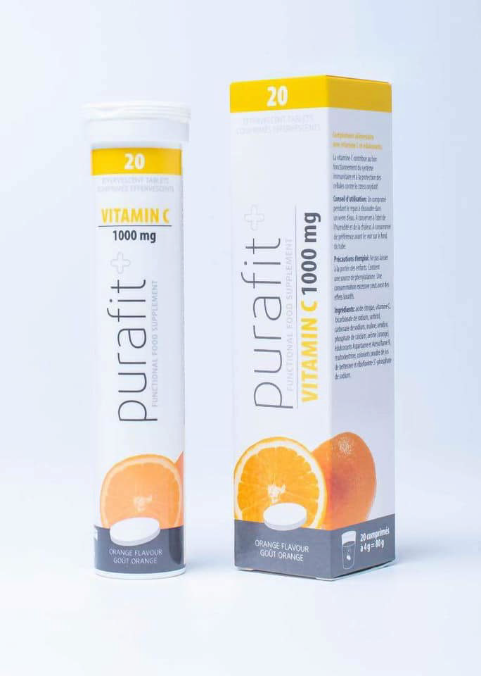 PPURAFIT VITAMIN C 1000MG 20 EFF GERMANY