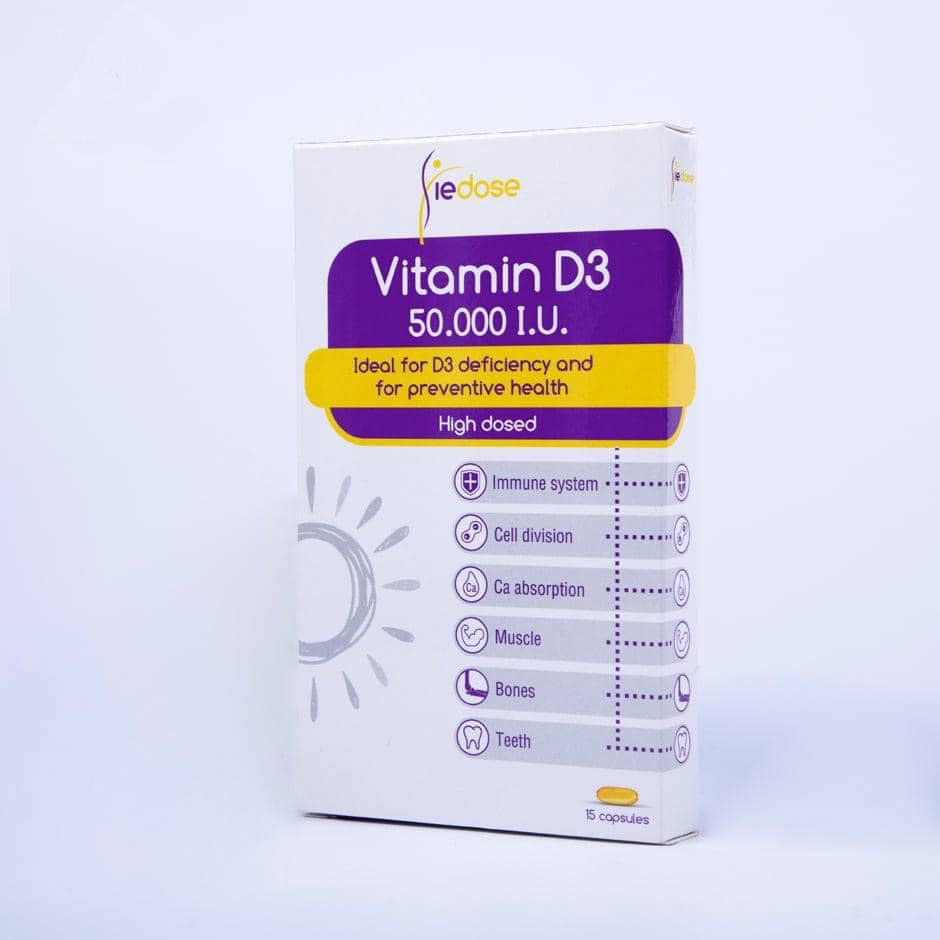 Viedose Vitamin D3 50,000 IU 15 cap