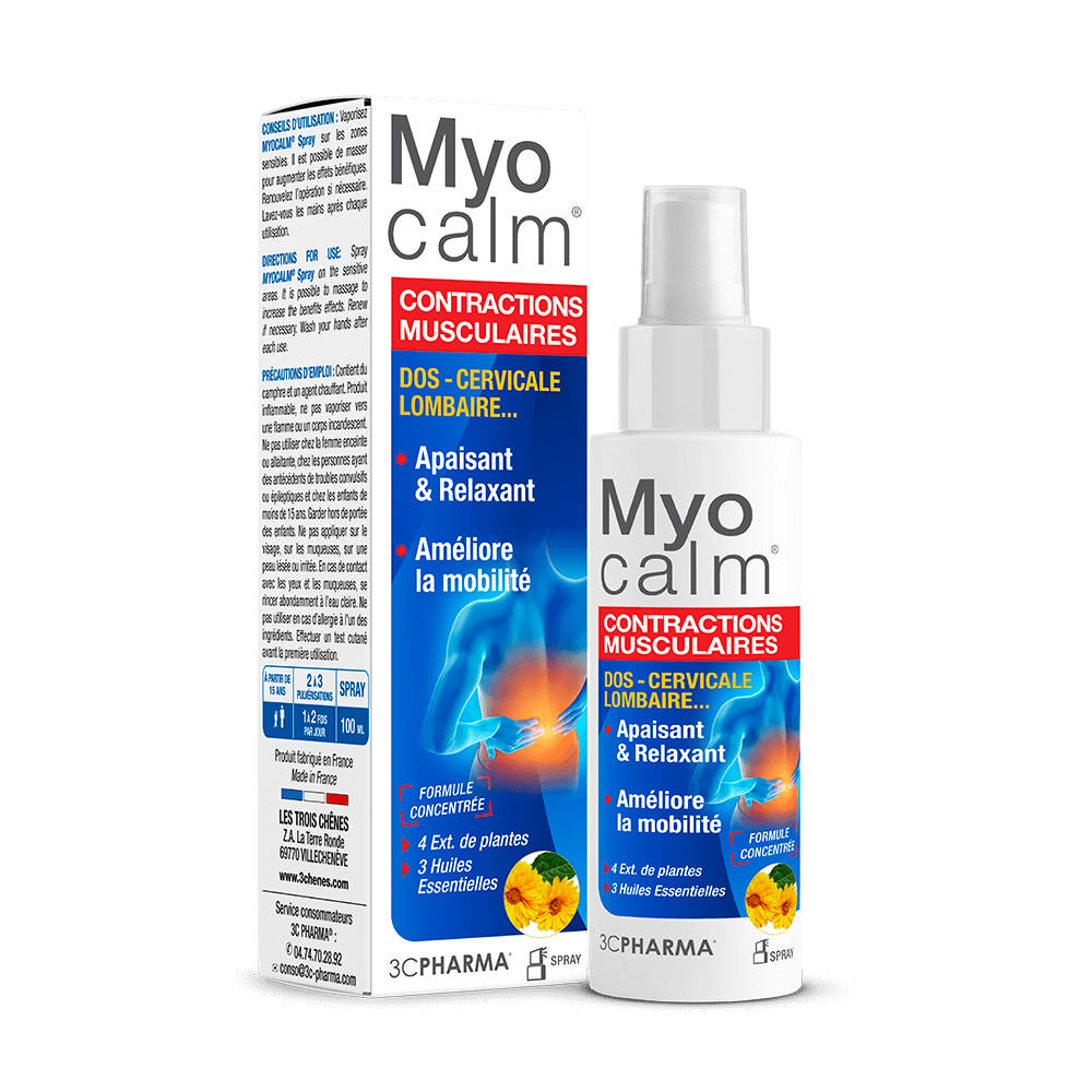 MYOCALM MUSCLES CONTRACTIONS SPRAY