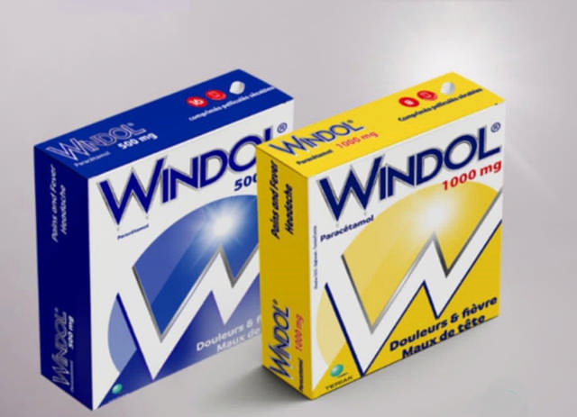 WINDOL 1000MG (PARACETAMOL) 8TAB