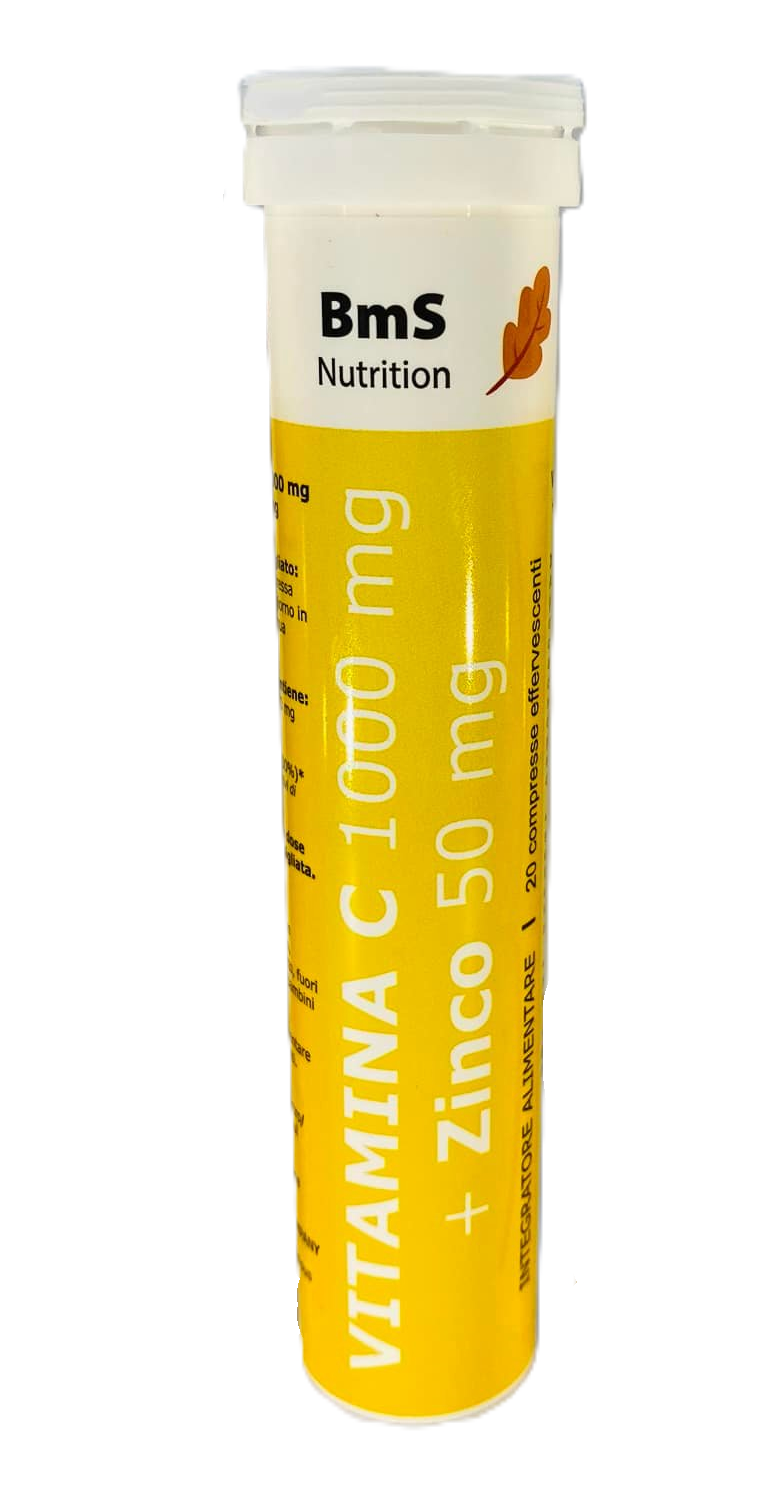 VITAMINA C 1000MG+ZINCO 50MG BMS 20EFF