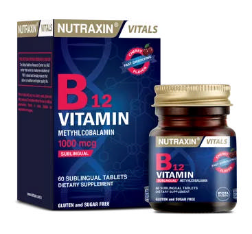 NUTRAXIN VITALS B12 VITAMIN 1000MCG 60TAB