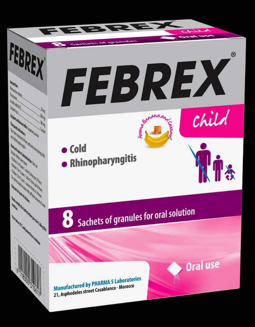 FEBREX 8 SACHETS CHILD