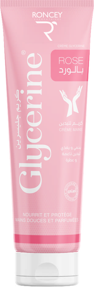GLYCERINE MOISTURIZING CREAM ROSE 125ML 