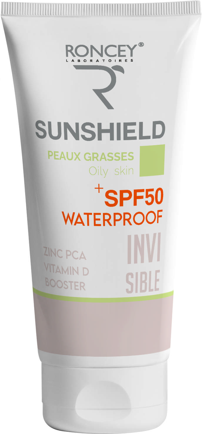 RONCEY SUNSHIELD SPF50+ WATERPROOF OILY SKIN INVISIBLE 50ML 