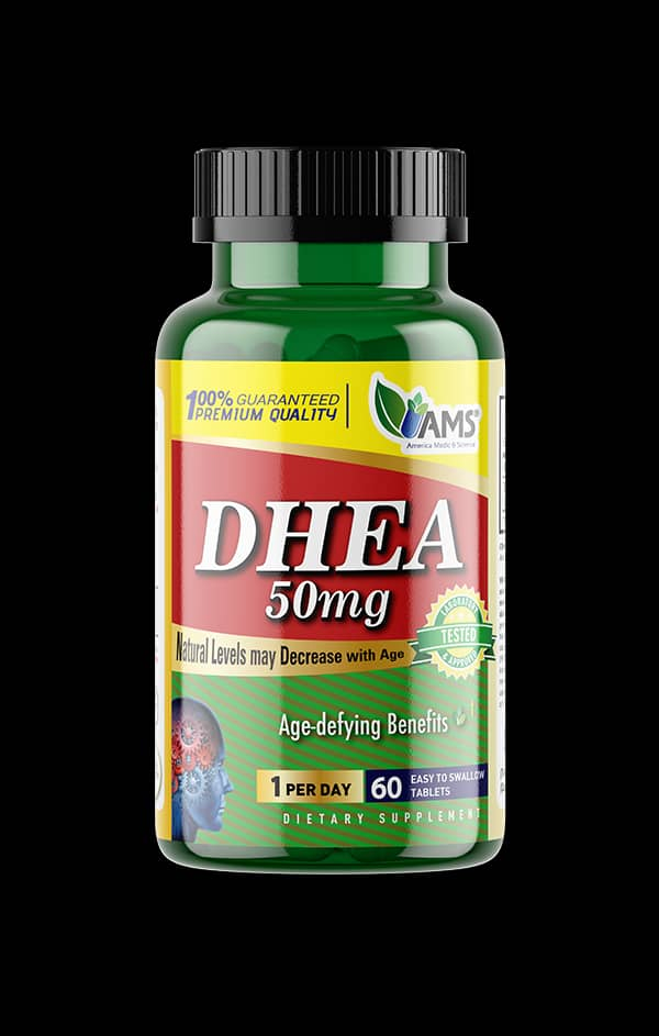DHEA 50MG 60 TAB AMS USA 
