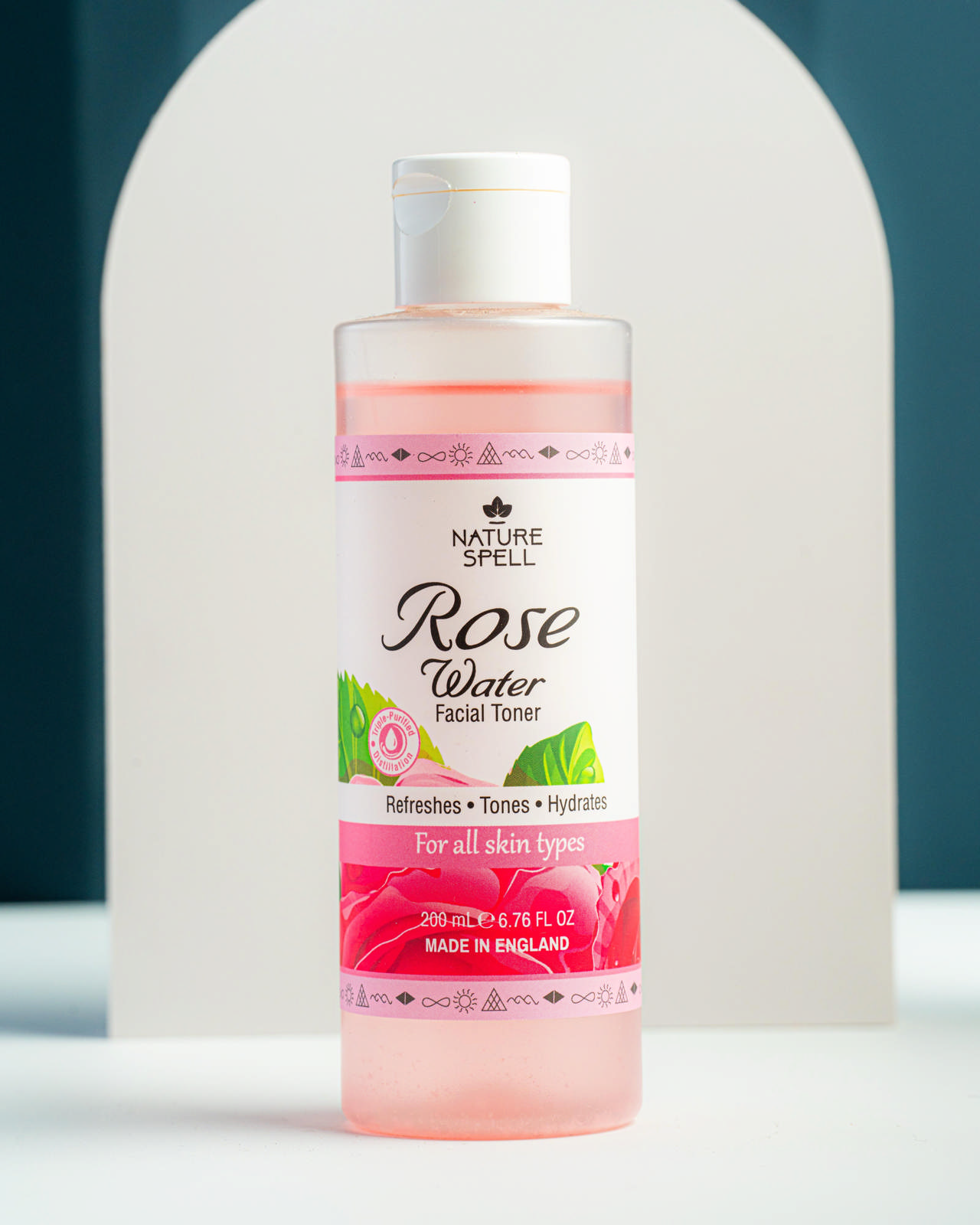 NATURE SPELL ROSE WATER FACIAL TONER 200ML