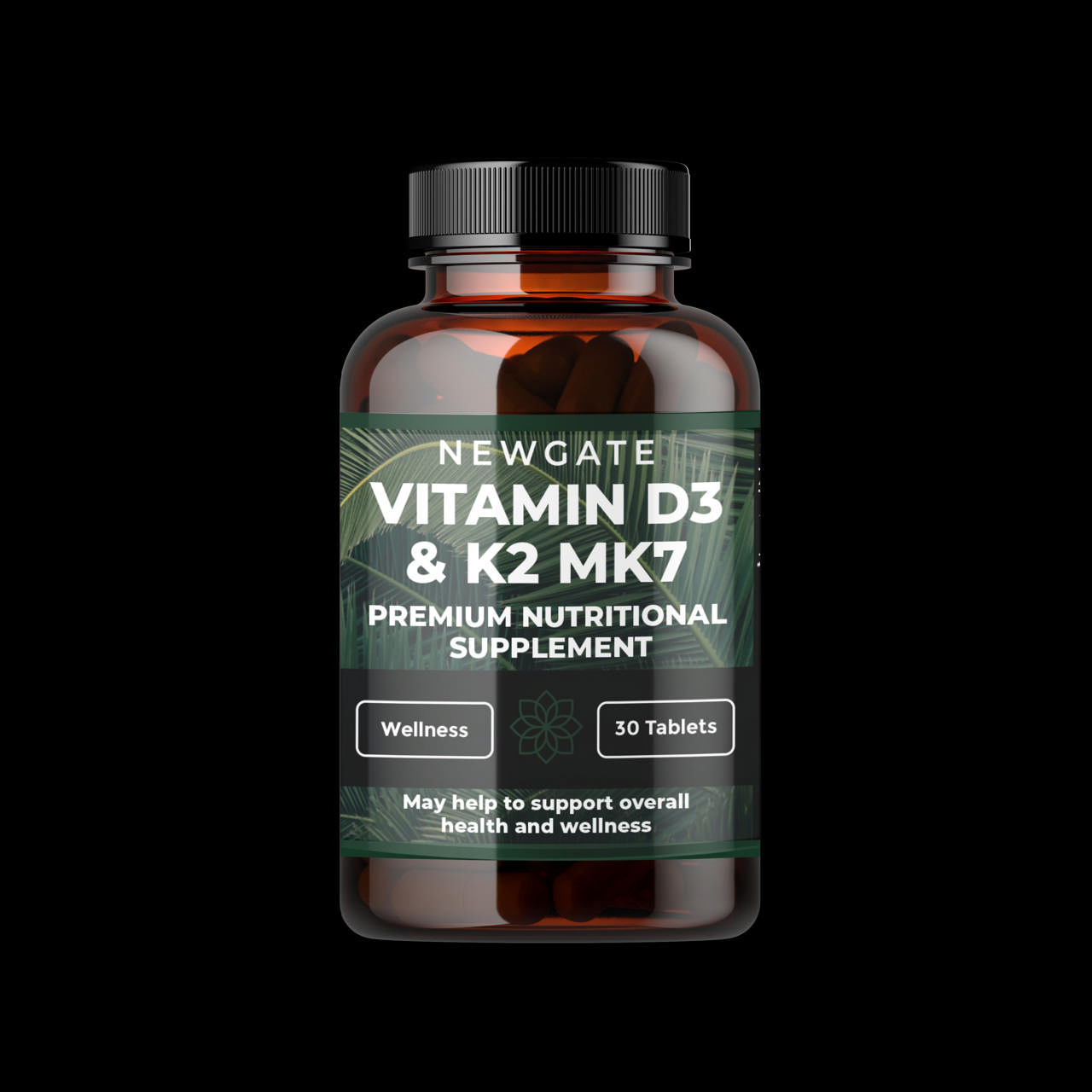 NEWGATE VITAMIN D3&K2 MK7 30TAB