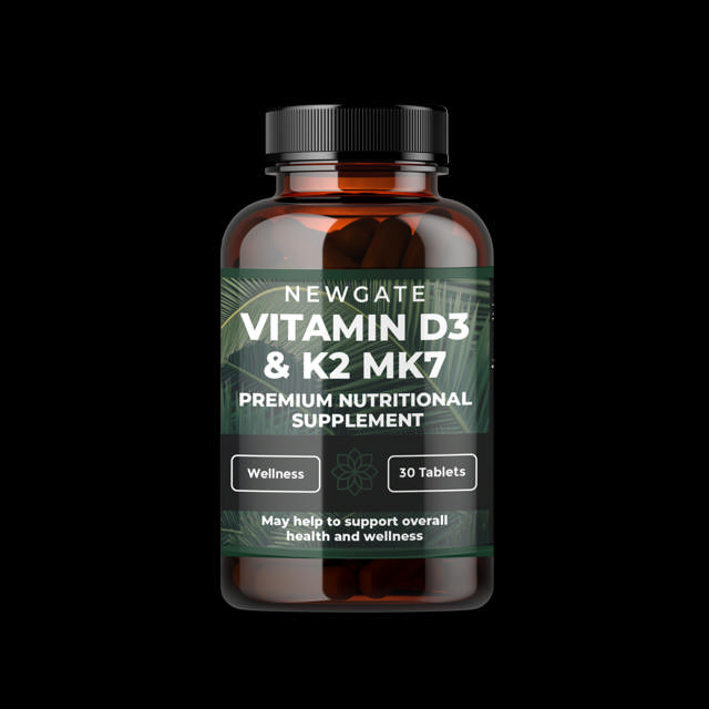 NEWGATE VITAMIN D3&K2 MK7 30TAB